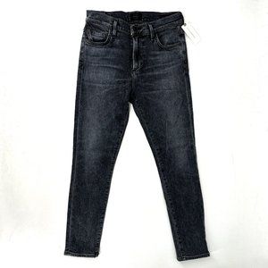 Citizens of‎ Humanity Rocket Ankle Skinny Jeans Dark Gray Size 25 NWT $119